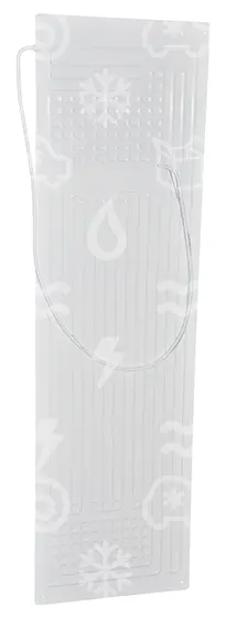 výparník deskový  400 x 1400 mm, vývod kapilára